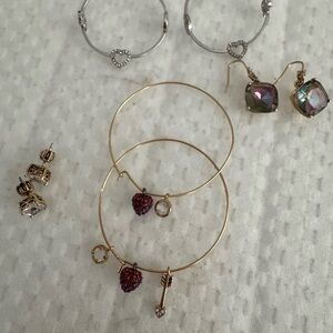 Vintage Juicy Couture Gold & Silver Tone Jewelry Set